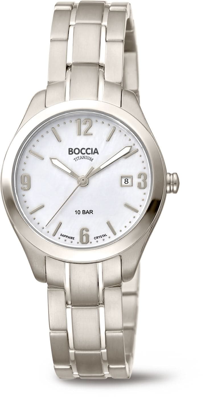 Orologio da donna Boccia 3317-01 - Titanio puro - Vetro zaffiro