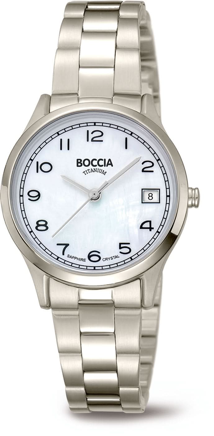 Orologio da donna Boccia 3324-01 - Titanio puro - Vetro zaffiro
