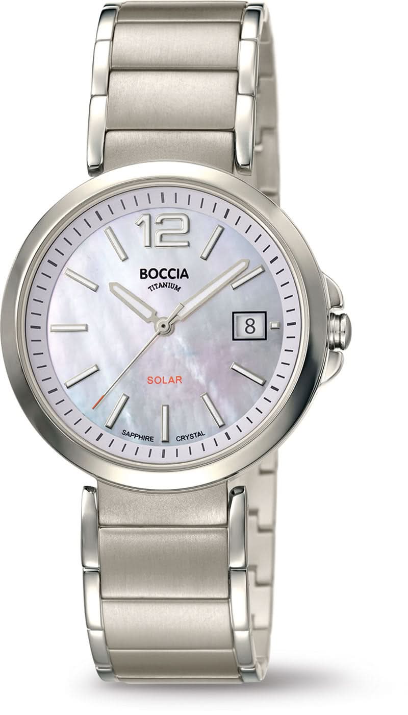 Orologio da donna Boccia 3332-01 - Titanio puro - Vetro zaffiro