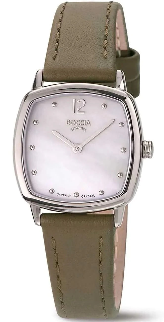 Boccia 3343-01 Orologio da donna - Titanio puro - Vetro zaffiro