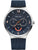 Herrenarmbanduhr von Bering mit blauem Zifferblatt und blauem Milanaise-Armband