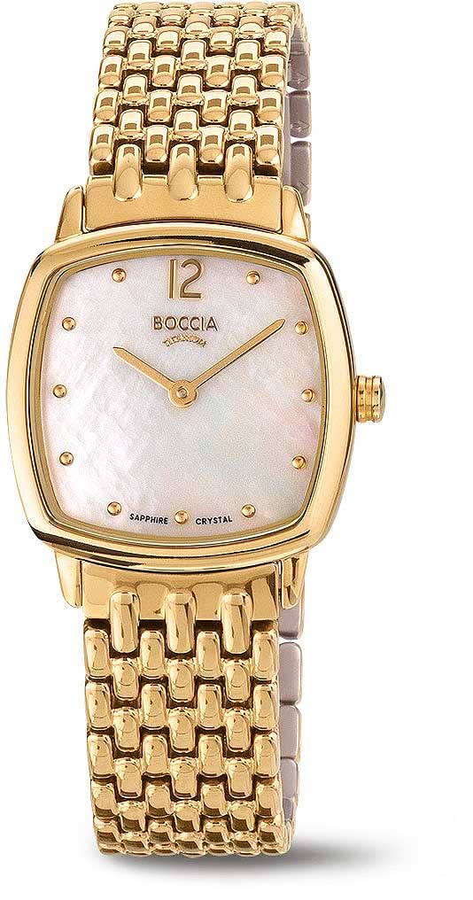 Orologio da donna Boccia 3353-02 - Titanio puro - Vetro zaffiro
