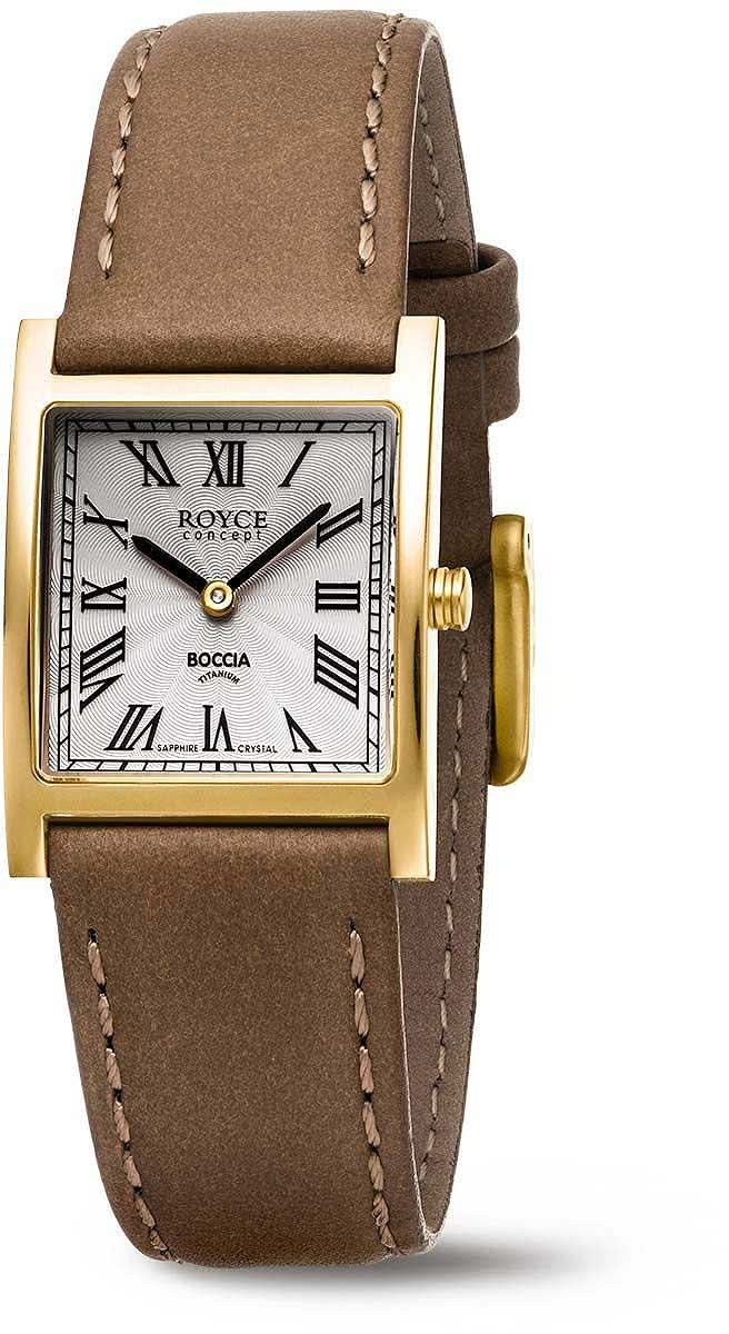 Orologio da donna Boccia 3360-02 - Titanio puro - Vetro zaffiro