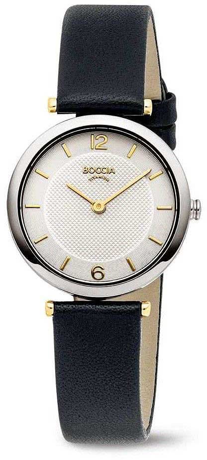 Orologio da donna Boccia 3362-01 - Vetro zaffiro - Titanio puro