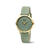 Boccia Trend 3365-04 Damen Armbanduhr • Reintitan goldplattiert • Lederband