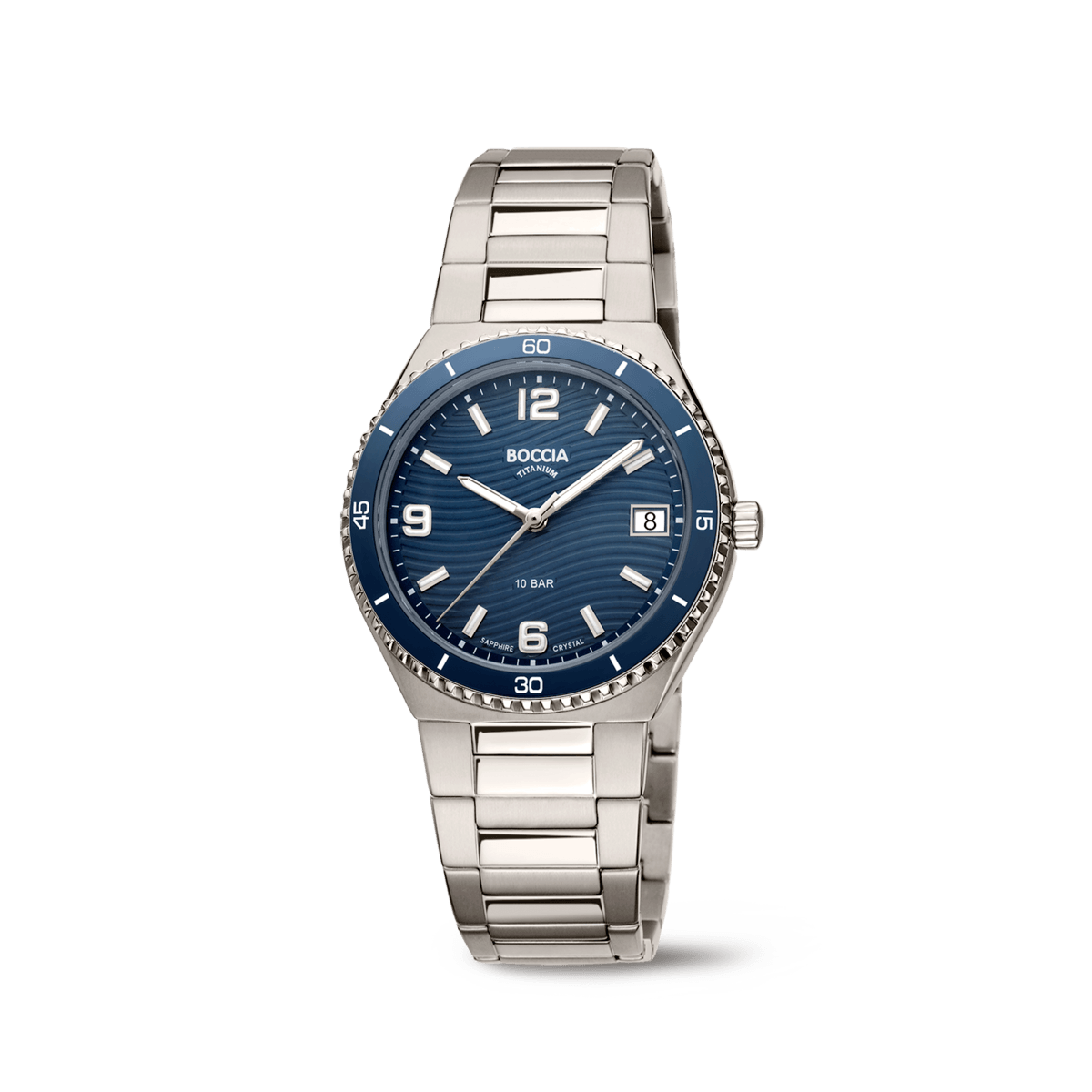 Boccia Titanium 3367-02 Damen Armbanduhr • Saphirglas • 10 bar Wasserdicht