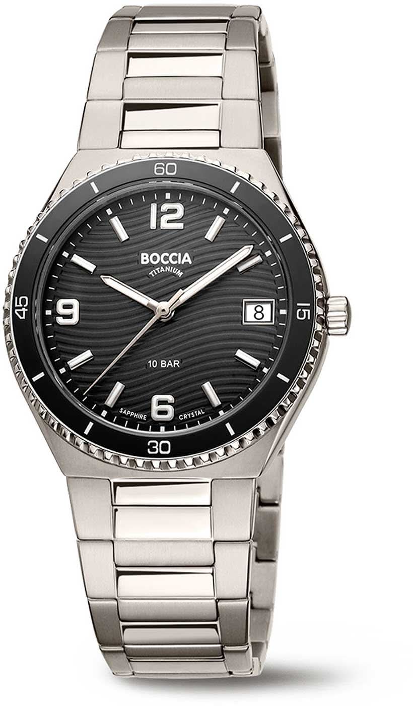 Orologio da donna Boccia 3367-03 • Titanio puro • Vetro zaffiro