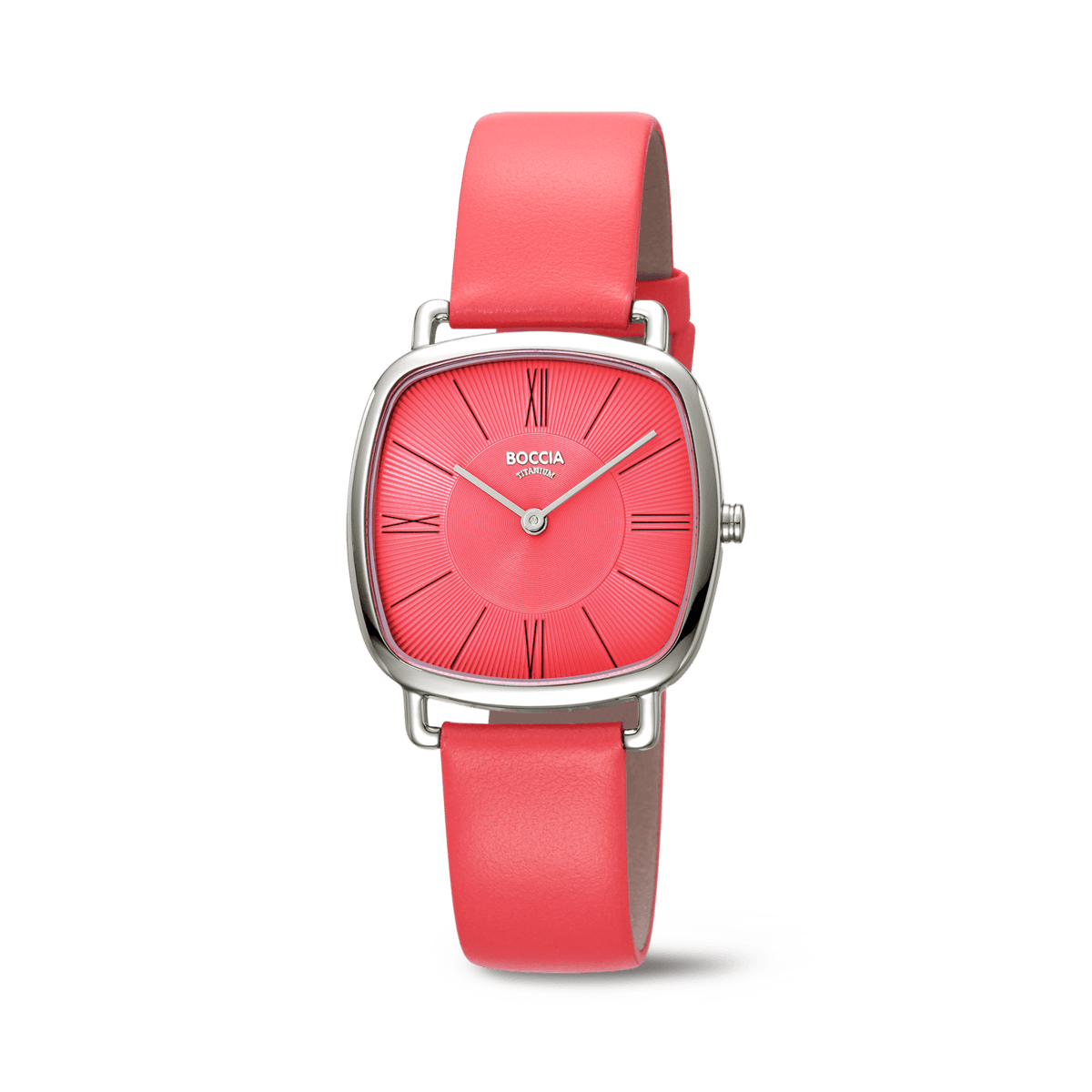 Boccia Titanium 3370-03 Damen • Reintitan • Lederband