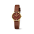 Boccia Titanium 3371-02 Damen Armbanduhr • Titan mit Goldplattierung • Saphirglas