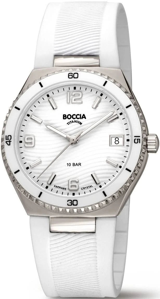 Orologio da donna Boccia 3375-01 • Titanio puro ipoallergenico • Estremamente leggero e robusto