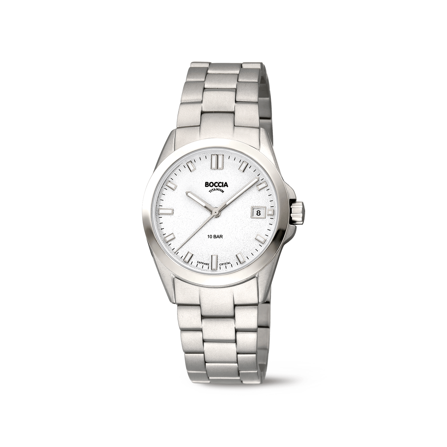 Boccia 3386-02 Damen Armbanduhr • Saphirglas • Titan