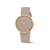 Boccia Trend 3387-03 Damen Armbanduhr Rot/Goldfarben • Saphirglas • Titan-Gehäuse goldplattiert, Bild 2
