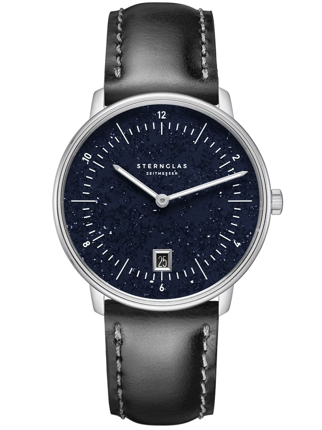 Sternglas Naos S01-NAN40-BR02 Unisex • Bauhaus • Vetro zaffiro