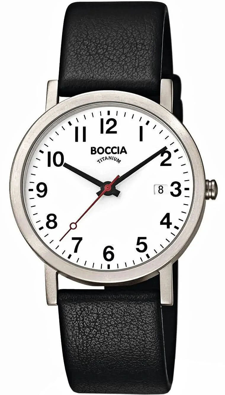 Orologio da uomo Boccia 3622-03 • Titanio puro ipoallergenico • Estremamente leggero e robusto