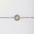 Bracciale componibile con ciondolo in madreperla bianca - anima in legno Modello: Jewelry