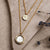 Zendala Collana Layering in Madreperla/Oro - Holzkern Modello: Jewelry