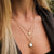 Zendala Collana Layering in Madreperla/Oro - Holzkern Modello: Jewelry