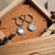 Orecchini a pendente Zendala con ciondolo rotondo - Anima in legno Modello: Jewelry
