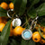 Orecchini a pendente Zendala con ciondolo rotondo - Anima in legno Modello: Jewelry