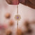 Bracciale Aphonia con ciondolo a fiocco di neve - Nucleo in legno Modello: Jewelry
