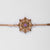 Bracciale Aphonia con ciondolo a fiocco di neve - Nucleo in legno Modello: Jewelry