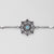 Bracciale Aphonia con ciondolo a fiocco di neve - Nucleo in legno Modello: Jewelry