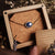 Bracciale a specchio con ciondolo ovale - anima in legno Modello: Jewelry