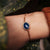 Bracciale a specchio con ciondolo ovale - anima in legno Modello: Jewelry