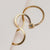 Collana Awakening (Marmo/Oro) Collana a serpente con ciondolo squadrato - Nucleo in legno Modello: Jewelry