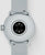 Retro smartwatch Withings con sensore e cinturino in silicone grigio
