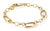Bracciale con charm per articolazioni con tre link, in argento dorato - Thomas Sabo Modello: C1203-413-39-L15