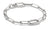 Bracciale con charm a maglie con link di collegamento, in argento - Thomas Sabo Modello: C1205-001-21-L15
