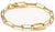 Bracciale con charm a maglie con link di collegamento, in argento dorato - Thomas Sabo Modello: C1205-413-39-L15