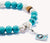 Bracciale Thomas Sabo con perline e pietre colorate in argento