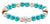 Bracciale Thomas Sabo con perline e pietre colorate in argento