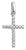 Ciondolo Charm Thomas Sabo Croce con Pietre Argento Connect