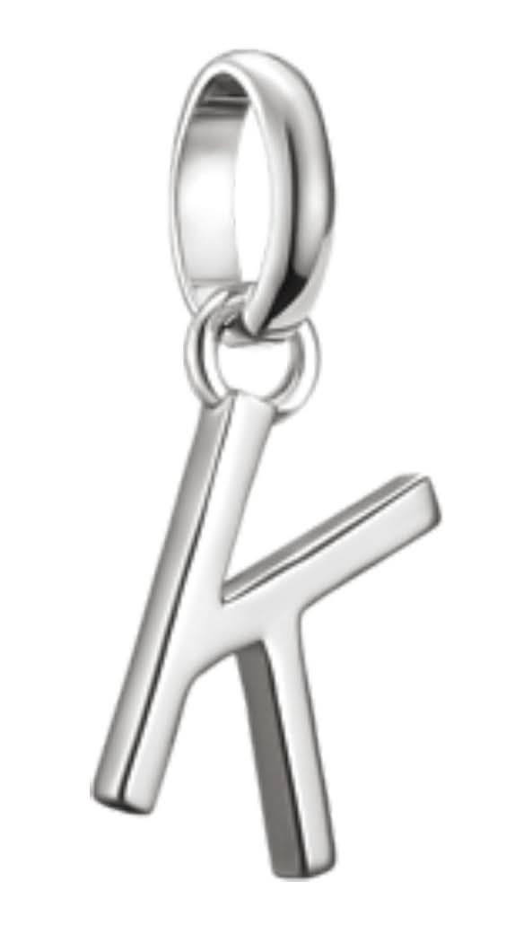 Thomas Sabo Charm Ciondolo Lettera K Connect Argento