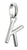 Thomas Sabo Charm Ciondolo Lettera K Connect Argento