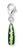 Thomas Sabo Charm Ciondolo Anguria Argento