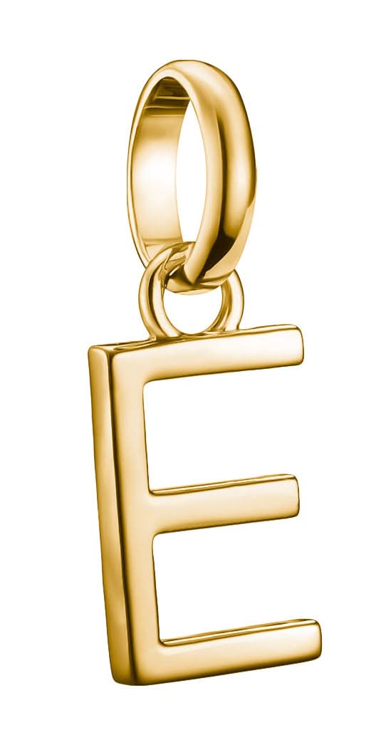 Thomas Sabo Charm Ciondolo Lettera E Connect Placcato Oro