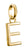 Thomas Sabo Charm Ciondolo Lettera E Connect Placcato Oro