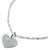 Thomas Sabo Charm Ciondolo Cuore Pavé Connect Argento
