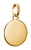 Thomas Sabo Charm Pendente Coin Connect placcato oro