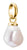 Ciondolo Charm Thomas Sabo, Perla d'acqua dolce coltivata, Connect, placcato oro