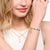 Charm pendente Thomas Sabo quadrifoglio placcato oro