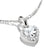 Ciondolo Charm Thomas Sabo Cuore con Pietre Connect Argento