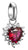 Thomas Sabo Charm Ciondolo True Romance Cuore Rosso Argento Connect