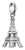 Thomas Sabo Charm Pendente Torre Eiffel Connect in Argento