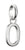 Charm pendente Thomas Sabo Lettera O Connect Argento