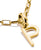 Thomas Sabo Charm Ciondolo Lettera P Connect placcato oro